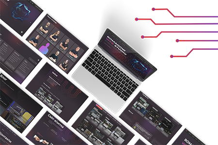 Дизайн сайту UI/UX - Romanow Web Studio